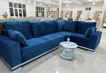 Гармония меблировки: психология синего