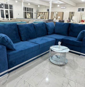 Гармония меблировки: психология синего